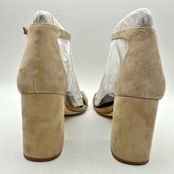 Sam Edelman Womens Daniella Strappy Heeled Sandals US 11 M Tan Suede EUC - Picture 9 of 15